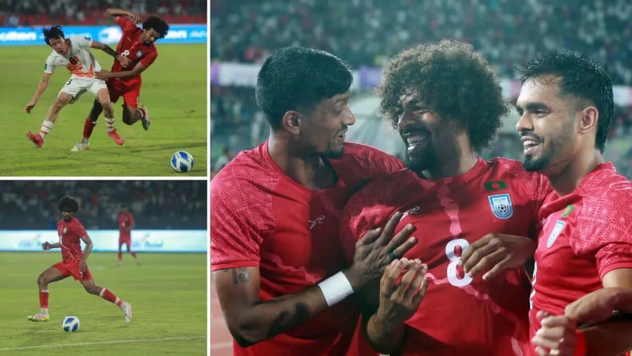 பூடானுக்கு எதிரான வெற்றிக்கு வித்திட்ட ஹம்சா சௌதுரியின் சொந்த மண்ணில் முதல் ஆட்டம்