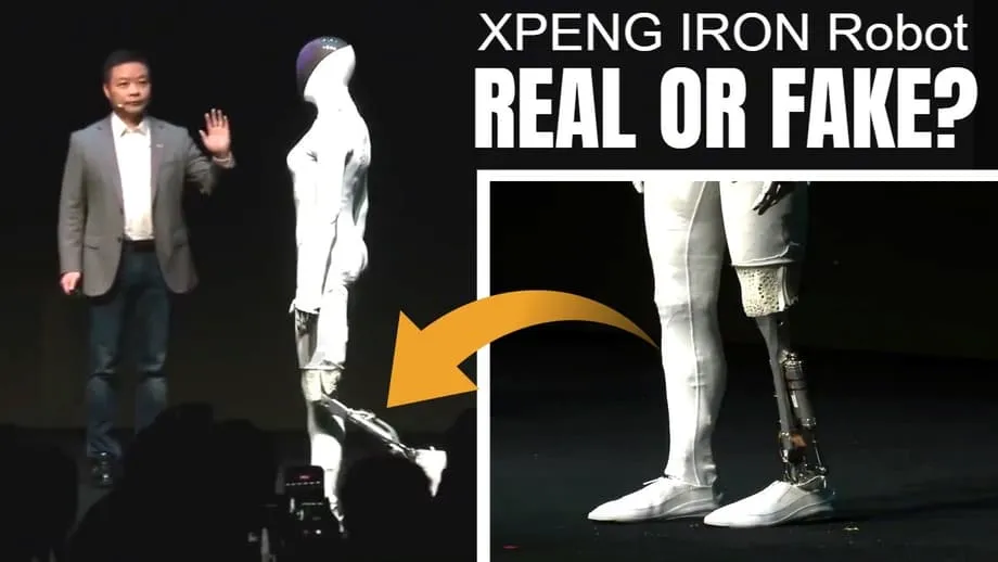 மனிதரைப் போல நடக்கும் Xpeng IRON மனித உருவ ரோபோ 2026-ல் கடைகளுக்கு வருகிறது