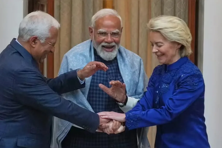 அமெரிக்காவின் பாதுகாப்புவாத எழுச்சிக்கு மத்தியில், ஐரோப்பிய ஒன்றியம்-இந்தியா வர்த்தக ஒப்பந்தம் உலக வர்த்தகத்தை மறுவடிவமைக்கிறது